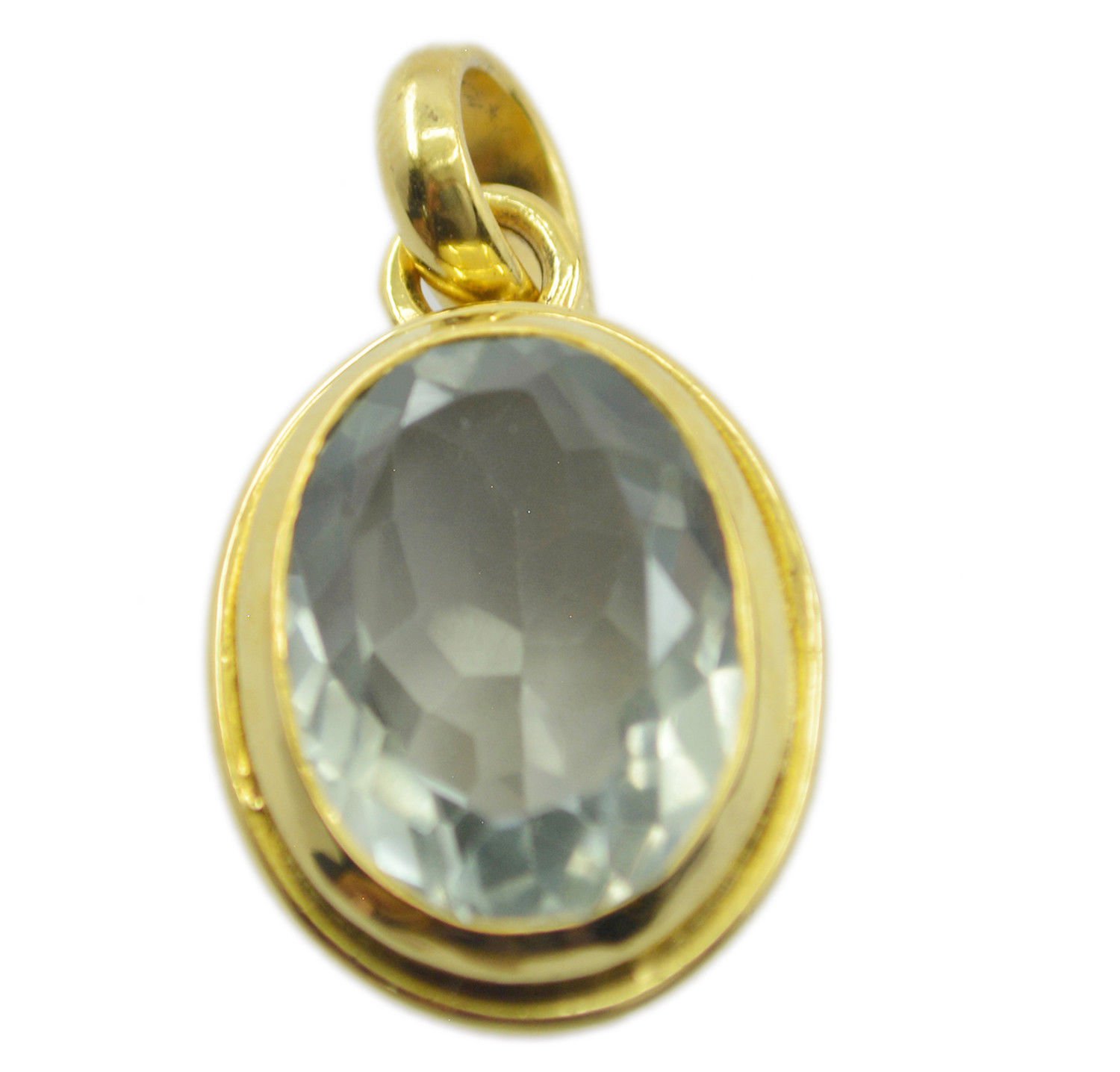 cute Green Amethyst Gold Plated Green Pendent Fashion casually US