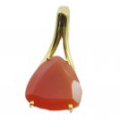 fine Red Onyx Gold Plated Red Pendent Fashion suppiler US