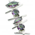 attractive Mystic Quartz 925 Sterling Silver Multi Pendant Natural generally US