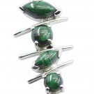 fair Malachite 925 Sterling Silver Multi Pendant genuine common US