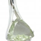 pleasing Green Amethyst 925 Sterling Silver Green Pendant genuine wholesale US