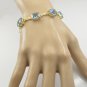 pleasing Tanzanite CZ Gold Plated Blue Bracelet Natural supplies US gift