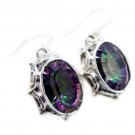 enticing Mystic Quartz 925 Sterling Silver Multi Earring genuine simply US