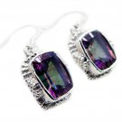 ideal Mystic Quartz 925 Sterling Silver Multi Earring genuine jewellery US