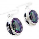 elegant Mystic Quartz 925 Sterling Silver Multi Earring Natural generally US