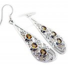 splendid Citrine 925 Sterling Silver Yellow Earring Natural supplies US