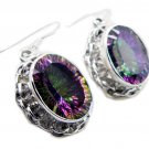 adorable Mystic Quartz 925 Sterling Silver Multi Earring genuine easily US