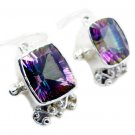 comely Mystic Quartz 925 Sterling Silver Multi Earring Natural wholesale US
