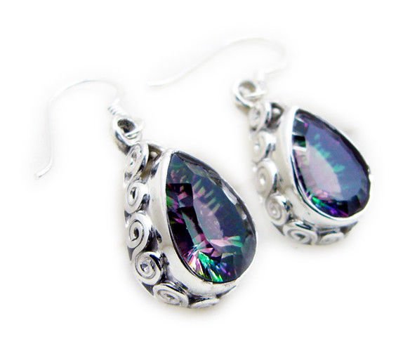 inviting Mystic Quartz 925 Sterling Silver Multi Earring genuine usual US