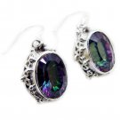 ideal Mystic Quartz 925 Sterling Silver Multi Earring Natural freely US