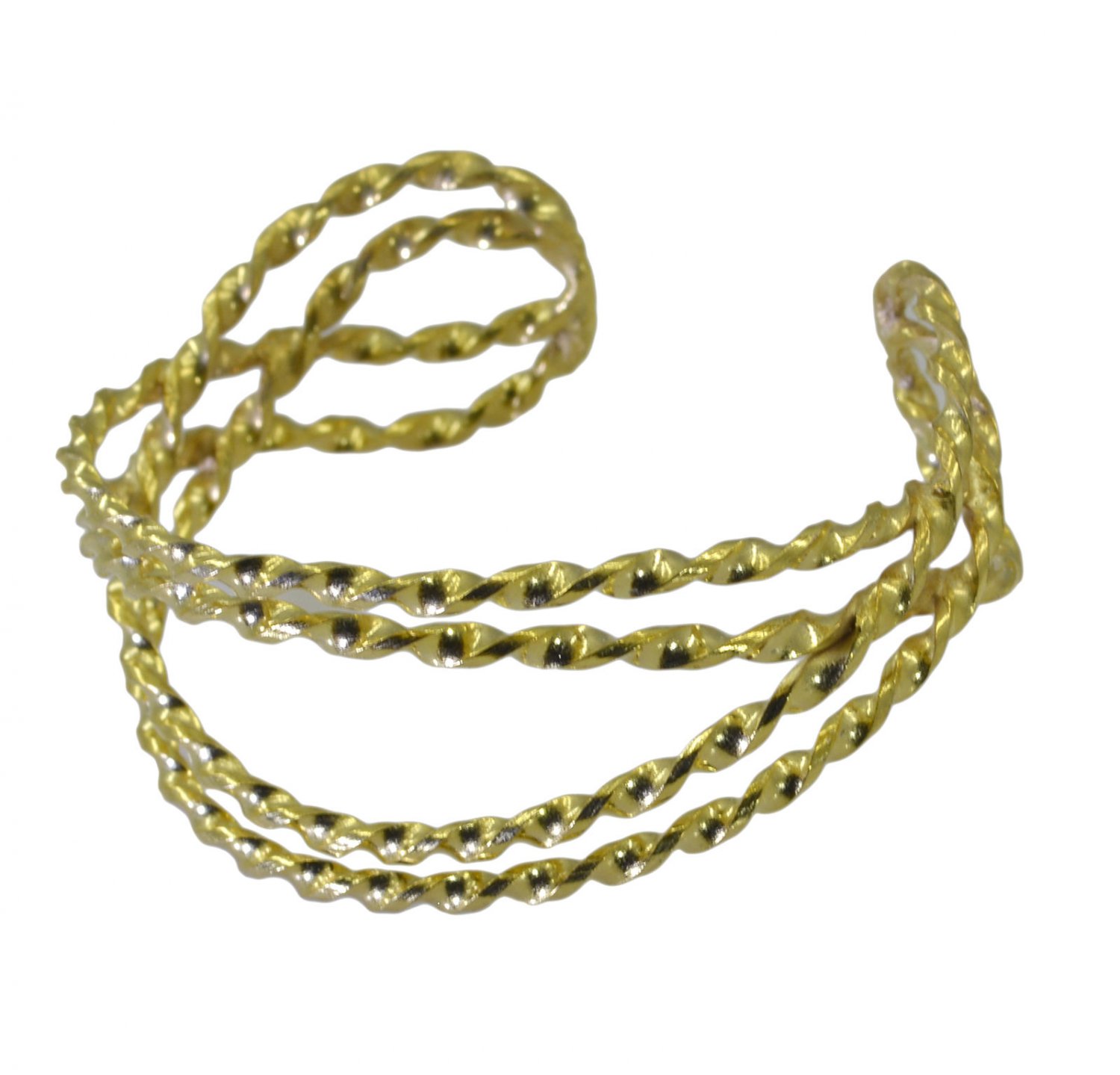 bonnie Plain Gold Plated multi Bangle Glass exporter US