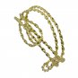 bonnie Plain Gold Plated multi Bangle Glass exporter US