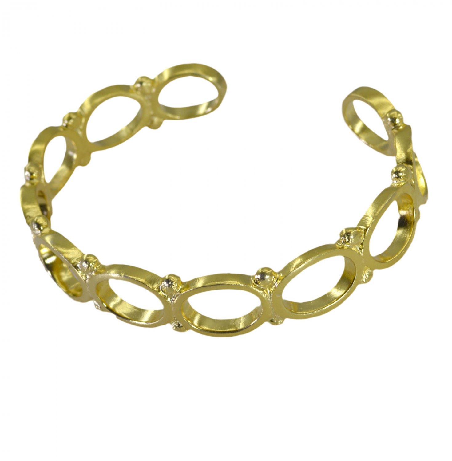 excellent Plain Gold Plated multi Bangle Glass normaly US