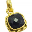 captivating Black Onyx Gold Plated Black Pendant Fashion wholesale US