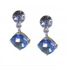 appealing Blue Topaz 925 Sterling Silver Blue Earring genuine indian US