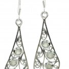 pleasing Aqua Chalcedony 925 Sterling Silver Blue Earring genuine wholesales US