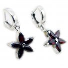 fascinating Garnet 925 Sterling Silver Red Earring Natural ordinary US