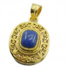 elegant Lapis Lazuli Gold Plated Multi Pendent Fashion usual US