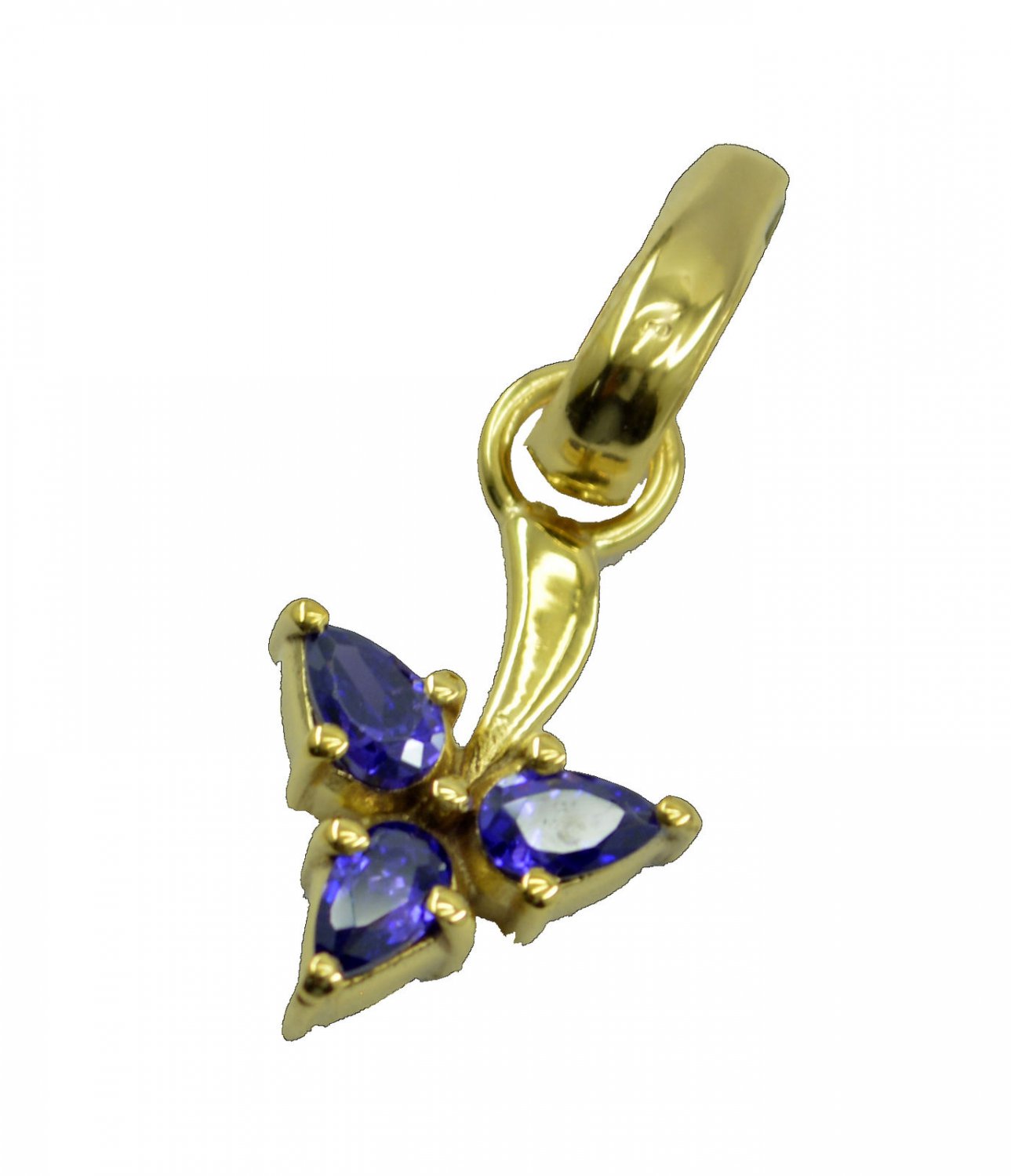resplendent Amethyst CZ Gold Plated Purple Pendant Fashion supplies US