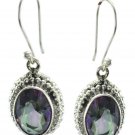 enticing Mystic Quartz 925 Sterling Silver Multi Earring Natural common US