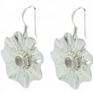 attractive Rose Quartz 925 Sterling Silver Pink Earring Natural gemstones US