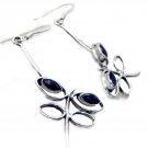 bonnie Iolite 925 Sterling Silver Blue Earring Natural jewellery US