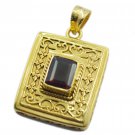 inviting Ruby CZ Gold Plated Red Pendent Glass wholesale US