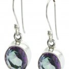 fascinating Mystic Quartz 925 Sterling Silver Multi Earring Natural regular US