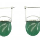 excellent Indian Emerald 925 Sterling Silver Green Earring Natural suppiler US