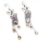 resplendent Citrine 925 Sterling Silver Yellow Earring Natural gemstones US