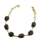 fascinating Amethyst CZ Gold Plated Purple Bracelet genuine handmade US gift