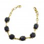 fascinating Amethyst CZ Gold Plated Purple Bracelet genuine handmade US gift
