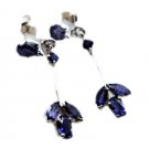 fair Iolite 925 Sterling Silver Blue Earring Natural india US