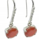 fair Red Onyx 925 Sterling Silver Red Earring genuine jewellery US