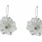 classy White CZ 925 Sterling Silver White Earring genuine gemstone US