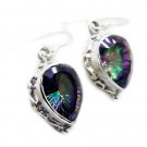 charming Mystic Quartz 925 Sterling Silver Multi Earring Natural gemstones US