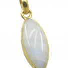 attractive Rainbow Moonstone Gold Plated White Pendant Glass wholesale US