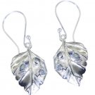fair Blue Topaz 925 Sterling Silver Blue Earring Natural regular US