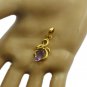 grand Amethyst Gold Plated Purple Pendent Fashion suppiler US