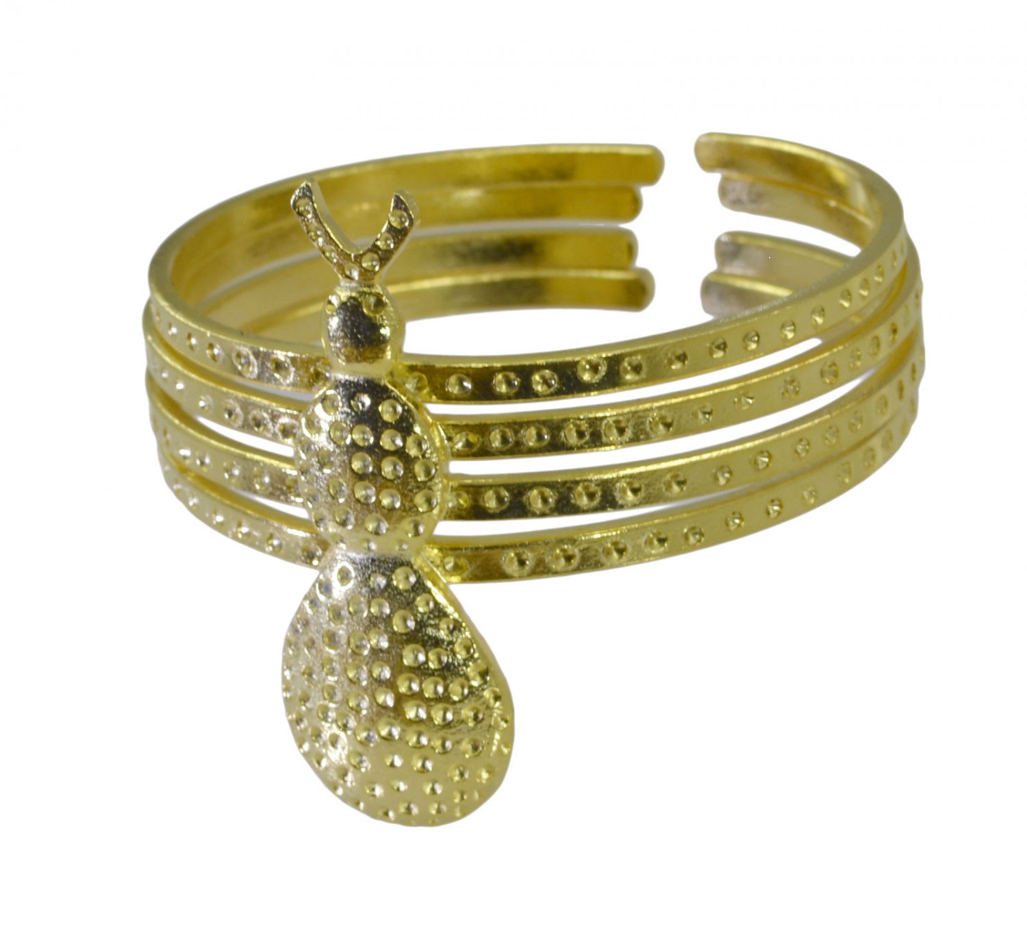 fine-looking Plain Gold Plated multi Bangle Glass india US