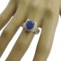 fair Blue Shappire CZ 925 Sterling Silver Blue Ring genuine jaipur US
