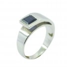inviting Iolite 925 Sterling Silver Blue Ring genuine jewelry US