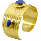 enticing Multi Gemstone Gold Plated Multi Bangle Natural usually US gift