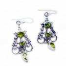 cute Peridot 925 Sterling Silver Green Earring genuine wholesale US