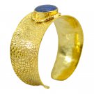 classy Multi Gemstone Gold Plated Multi Bangle Natural regular US gift