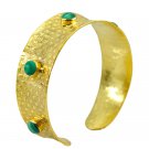 bewitching Multi Gemstone Gold Plated Multi Bangle genuine gemstones US gift