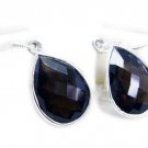 handsome Smoky Quartz 925 Sterling Silver Brown Earring Natural casually US