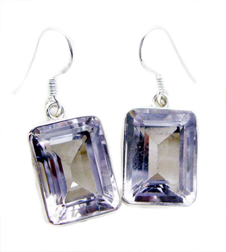 comely Amethyst 925 Sterling Silver Purple Earring genuine casually US