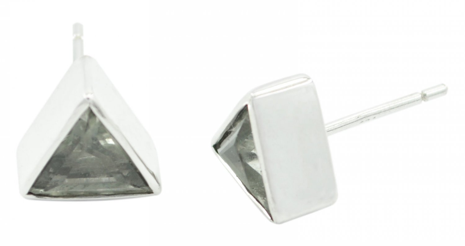 splendid Green Amethyst 925 Sterling Silver Green Earring Natural Designer US