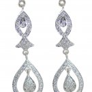 splendid Multi CZ 925 Solid Sterling Silver Multi Earring Natural regular US